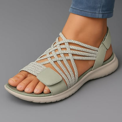 Meredith | Sandales de Tissé Confortables