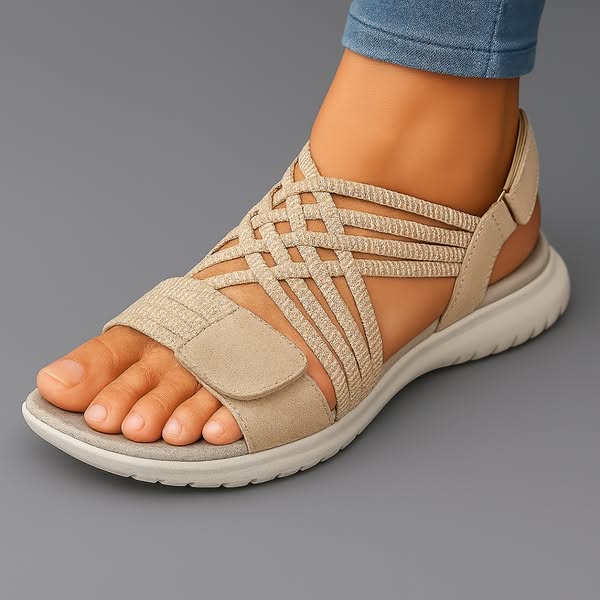 Meredith | Sandales de Tissé Confortables