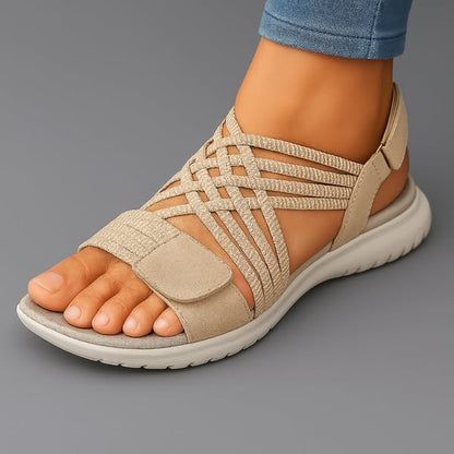 Meredith | Sandales de Tissé Confortables