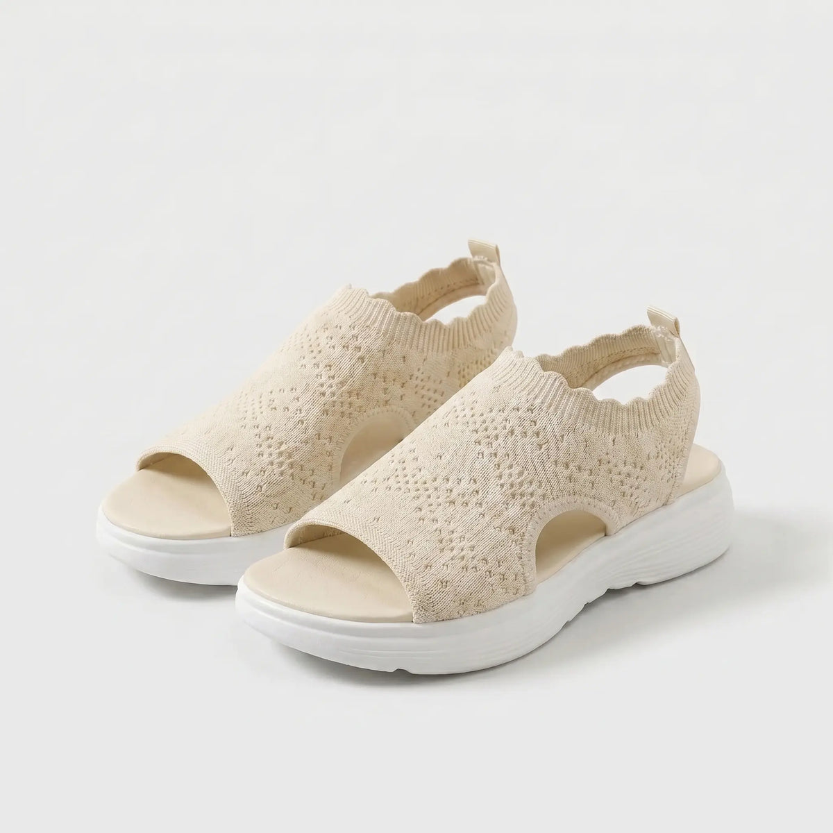 Prisca | Sandales de Comodidad Matelassées