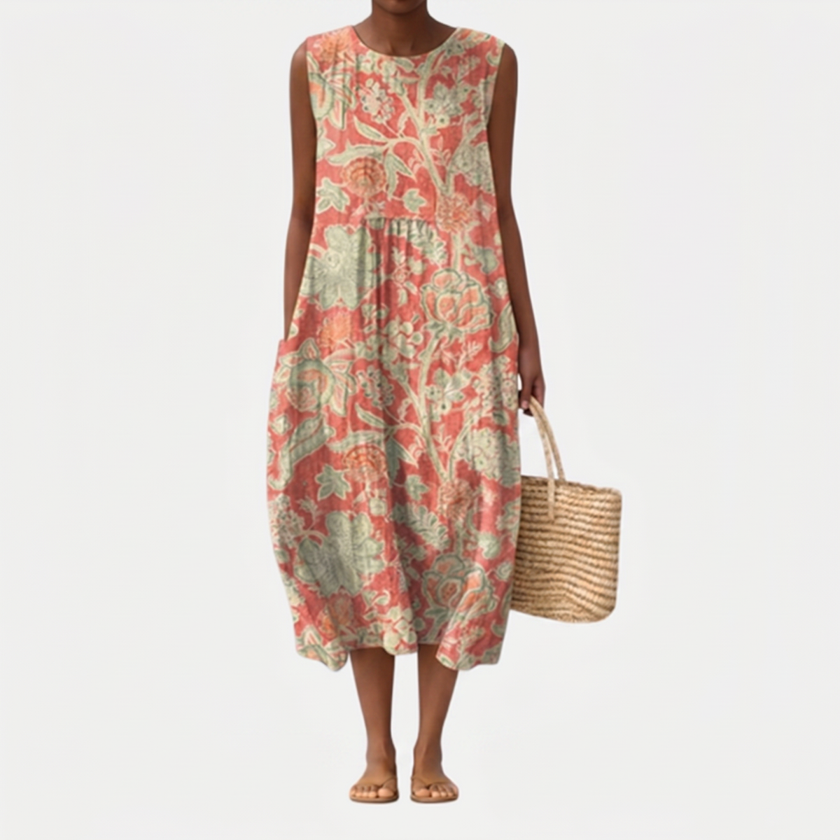 Raquel™ | Robe Midi du Jour à Jour