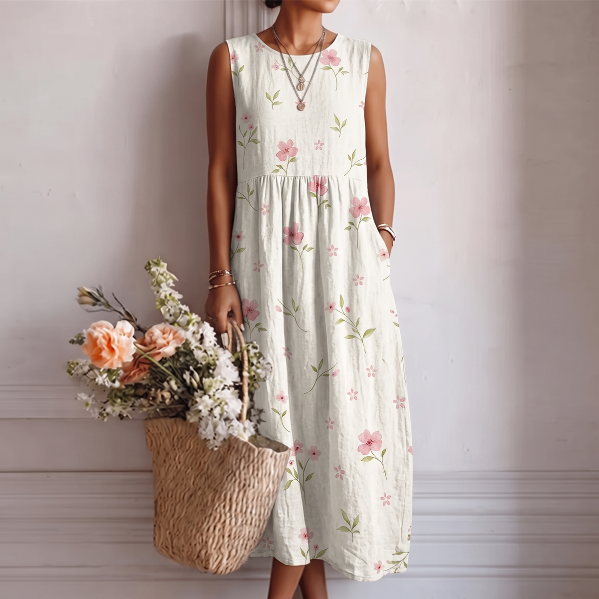 Elisa™ | Robe Midi du Jour à Jour