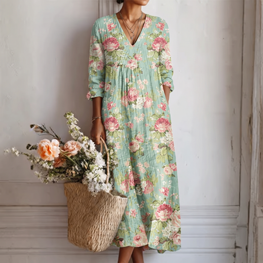 Vilma™ | Robe Fleuri Delicado