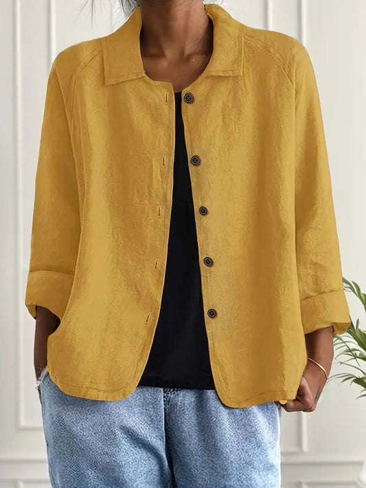 Harlow | Veste Chemise Décontractée Boutonnée