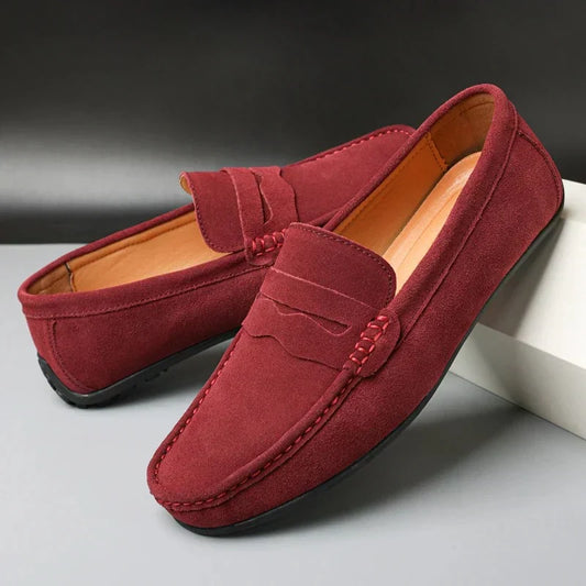 Lurano | Mocassins rétro en daim