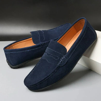 Lurano | Mocassins rétro en daim