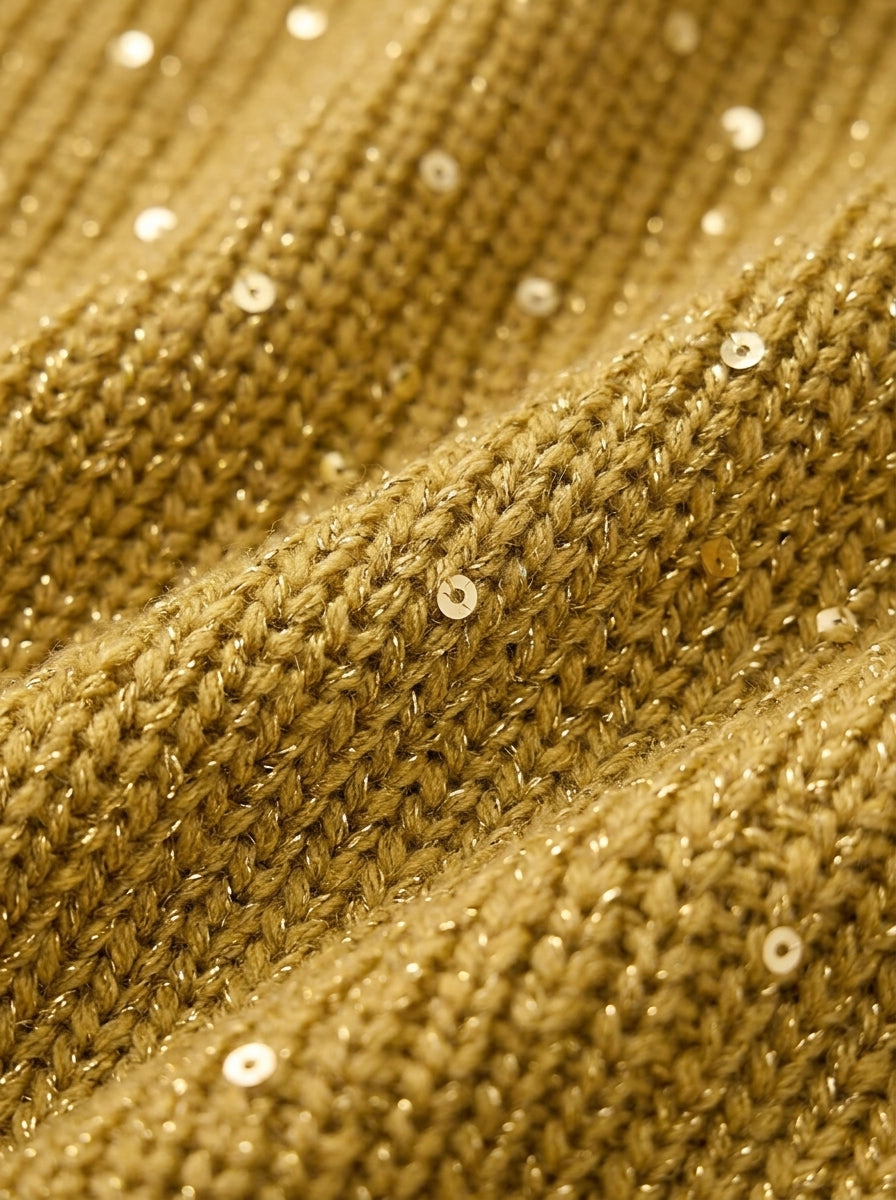 Ortensia | Cardigan Oversize avec Boutons Dorés