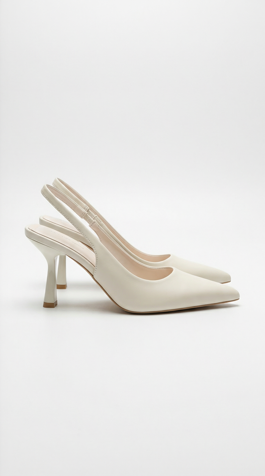 Chaussures de salon Nicole à talon ouvert